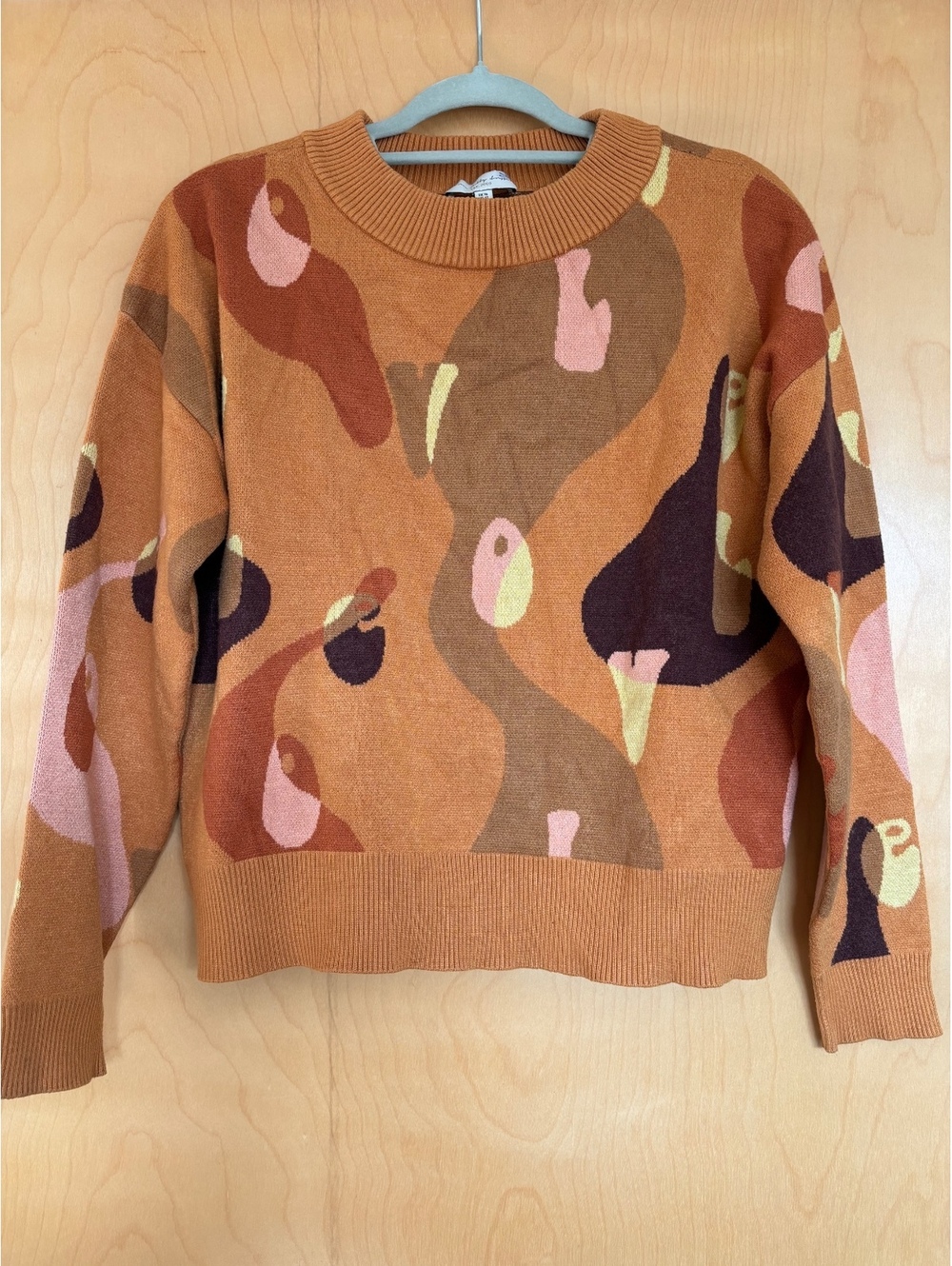 Never Fully Dressed Abstract Sweater | size 12